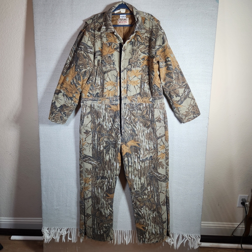 Walls Blizzard 2XL Pruf Real Tree Camo Coveralls Some Flaws See Pictures #winter